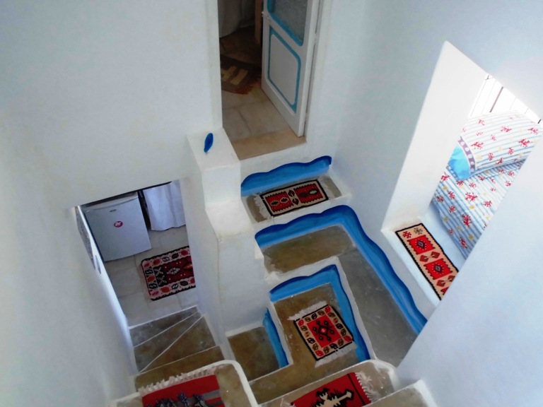 Stairs to terrace