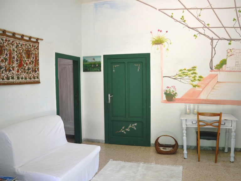 Living room of the vacation home in Ostuni