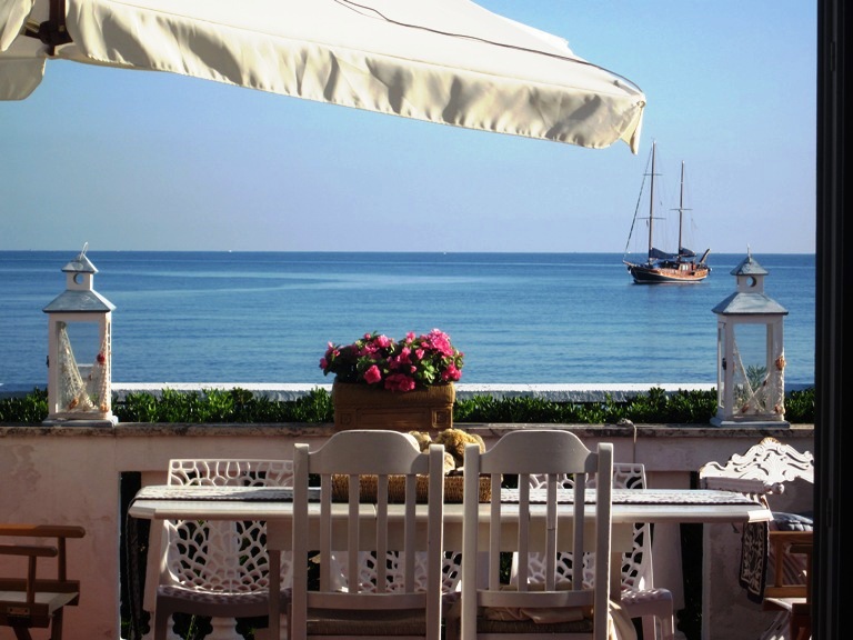 Veranda of the holiday house