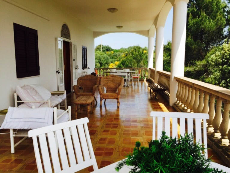 Veranda of Villa Relax